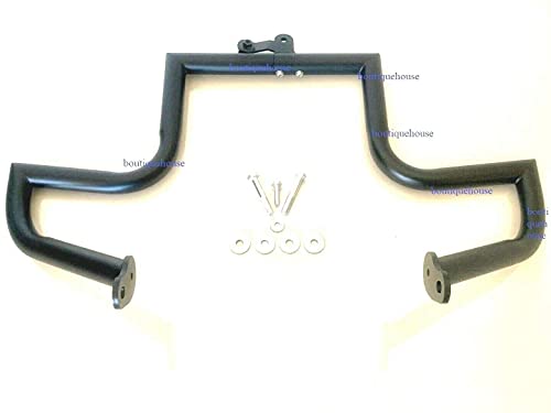 MyLohas Engine Guard Crash HIGH Bar for Honda VTX 1300 R S C Models 1300R 1300C CL 1.5"(Matte Black)
