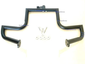 MyLohas Engine Guard Crash HIGH Bar for Honda VTX 1300 R S C Models 1300R 1300C CL 1.5"(Matte Black)
