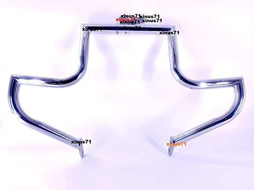 MyLohas Engine Guard Crash HIGH Bar for Honda VTX 1300 R S C Models 1300R 1300C CL 1.5"(Silver)