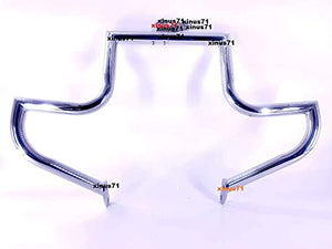 MyLohas Engine Guard Crash HIGH Bar for Honda VTX 1300 R S C Models 1300R 1300C CL 1.5"(Silver)