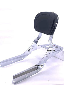 Sissy Bar Backrest with Luggage Rack for Honda VTX 1300N 1300R 1300S 1800N 1800R 1800S (Stud)