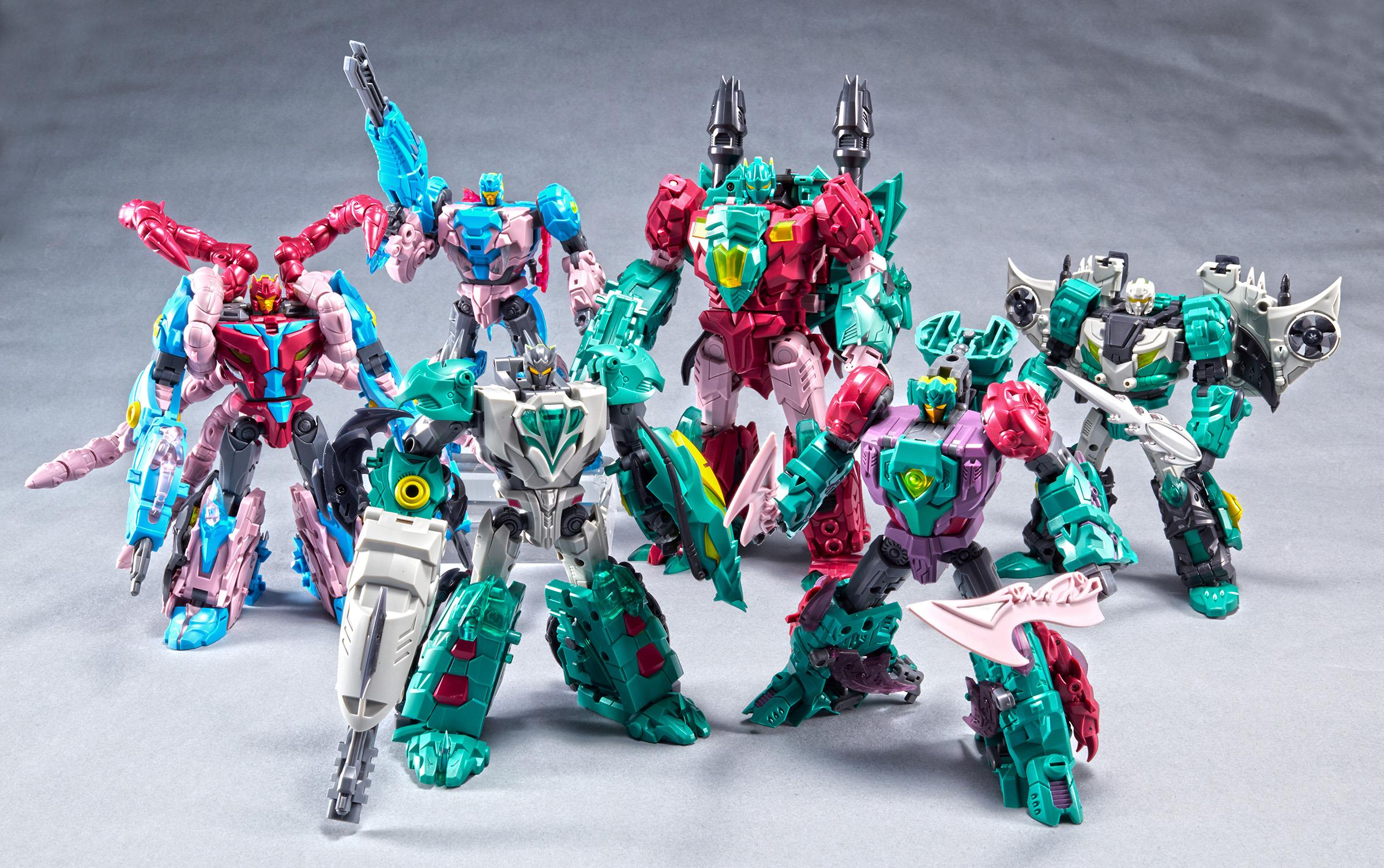 Transformers TFC Poseidon P01-06 All Sets Action Figure Reprint Decepticons（6 PCS）