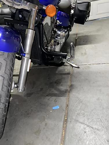 MyLohas Engine Guard Crash HIGH Bar for Honda VTX 1300 R S C Models 1300R 1300C CL 1.5"(Matte Black)