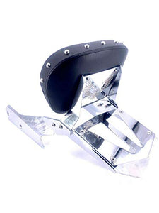 MyLohas NEW Stud for Honda VTX 1300C 1800 F C Sissy Bar Backrest with Luggage Rack 2005-2009