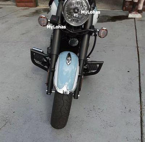 MyLohas Highway Engine Guard Crash Bar for Kawasaki Vulcan VN900 Classic Custom 06-21