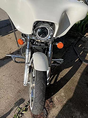 MyLohas Engine Guard Crash HIGH Bar for Honda VTX 1300 R S C Models 1300R 1300C CL 1.5"(Silver)