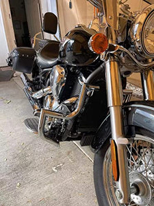 MyLohas NEW Highway Engine Guard Crash Bar for Kawasaki Vulcan VN900 Classic Custom 06-21
