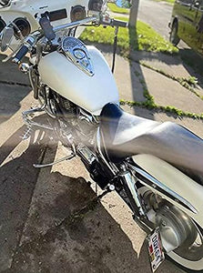 MyLohas Engine Guard Crash HIGH Bar for Honda VTX 1300 R S C Models 1300R 1300C CL 1.5"(Silver)