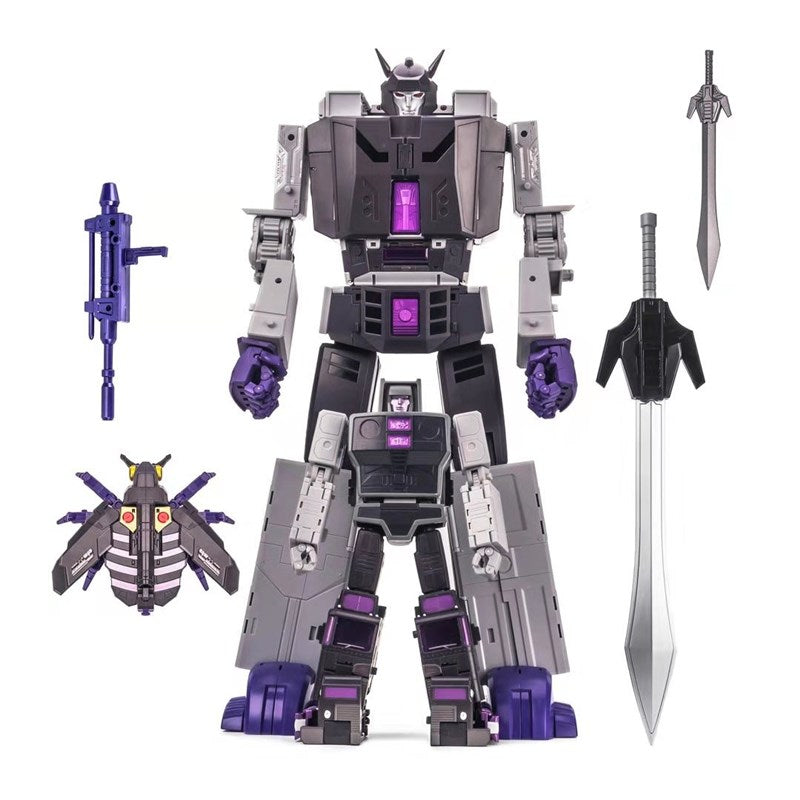 Transformable DX9 Attila D14 Capone G1 Motormaster with Trailer Attila Combiner