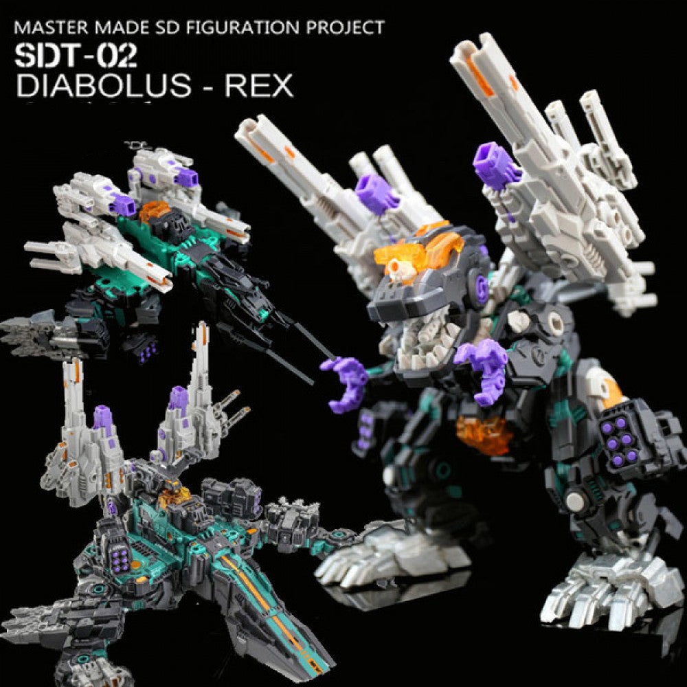 Master Made SDT-02 Diabolus Rex Trypticon Decepticons Transformable