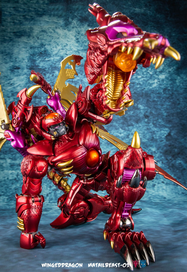 Transformable Decepticons Jiangxing JX-MB-01 Winged Dragon Beast Megatron Toys