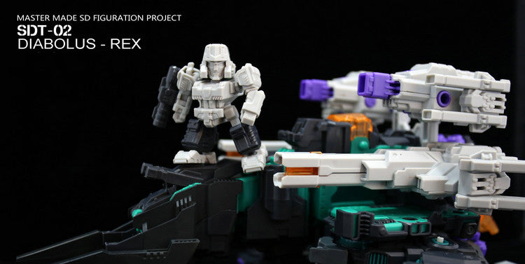 Master Made SDT-02 Diabolus Rex Trypticon Decepticons Transformable