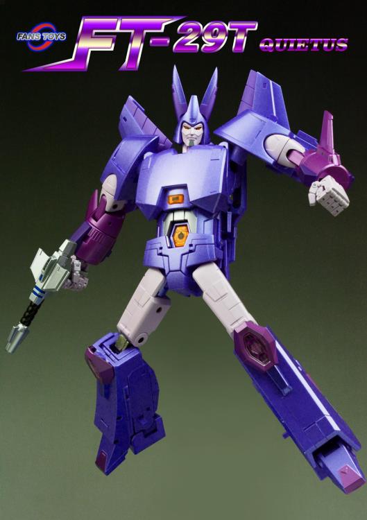 Transformable Fanstoys FT-29T Quietus G1 Cyclonus Mp Scale Action Figure