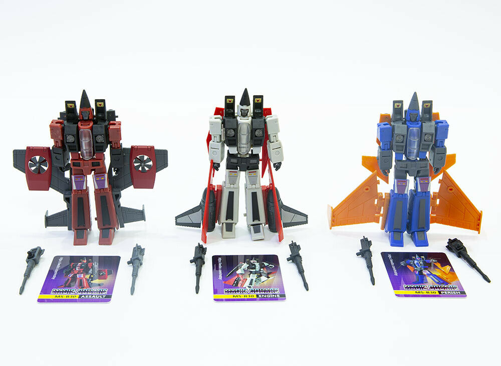 Transformable MS-TOYS MS-B30 Beelzebul Mammon Mephisto mini Action Figure