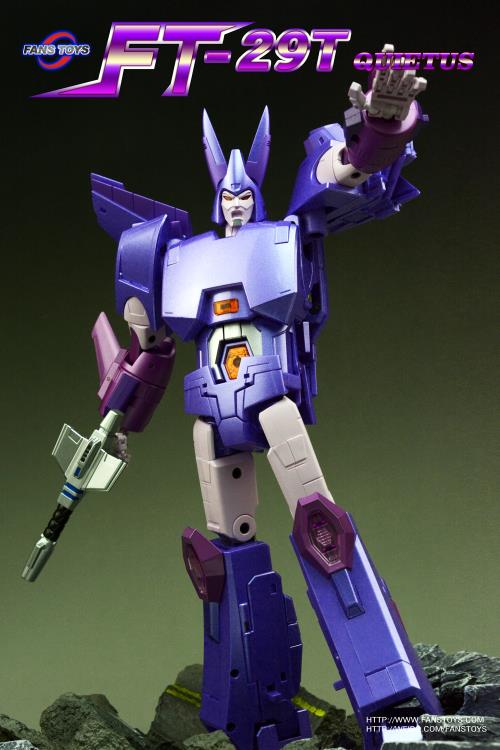 Transformable Fanstoys FT-29T Quietus G1 Cyclonus Mp Scale Action Figure