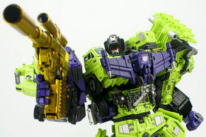 Decepticons Combiner GT-99 DX ReBuilder Devastator Golden Pistol Transformable