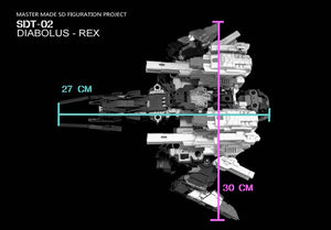 Master Made SDT-02 Diabolus Rex Trypticon Decepticons Transformable