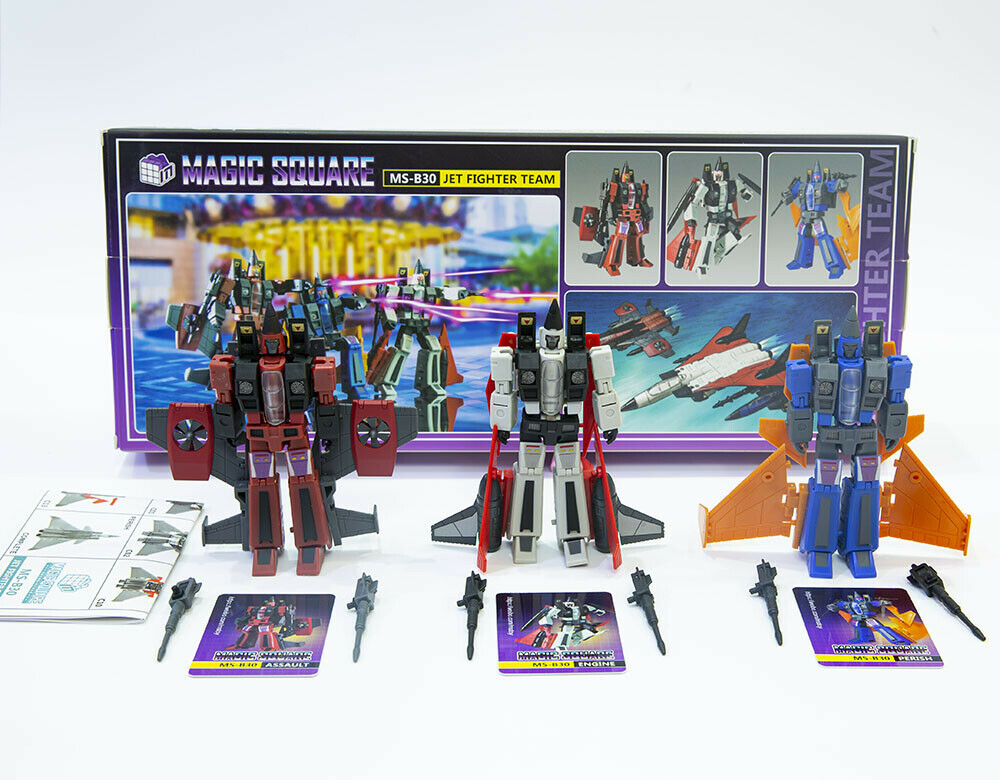 Transformable MS-TOYS MS-B30 Beelzebul Mammon Mephisto mini Action Figure