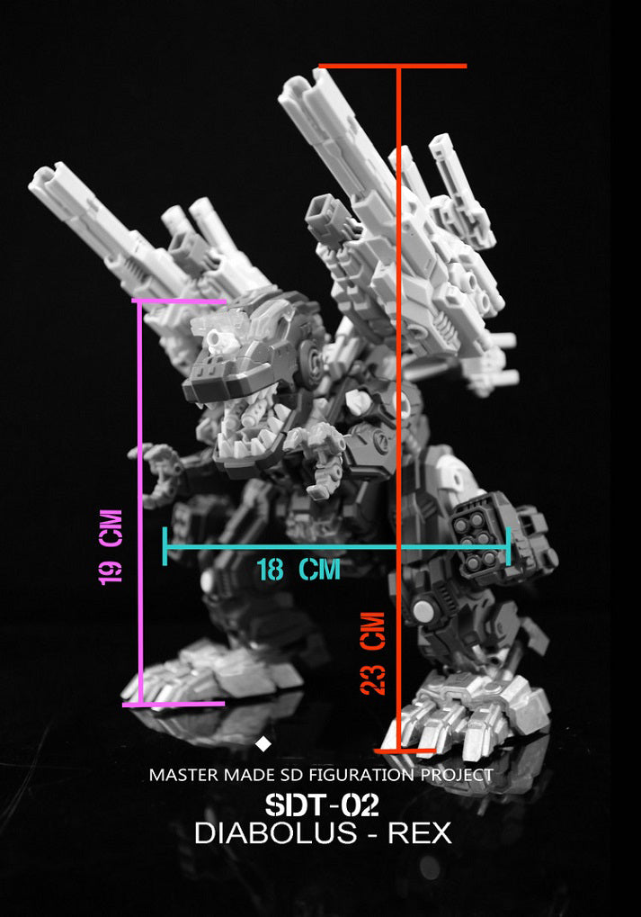 Master Made SDT-02 Diabolus Rex Trypticon Decepticons Transformable