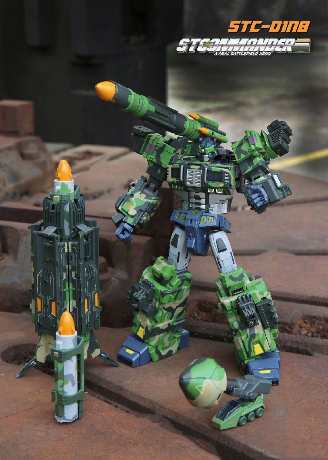 TFC STC-01NB Supreme Techtial Commander Optimus Prime Nuclear Blast Version