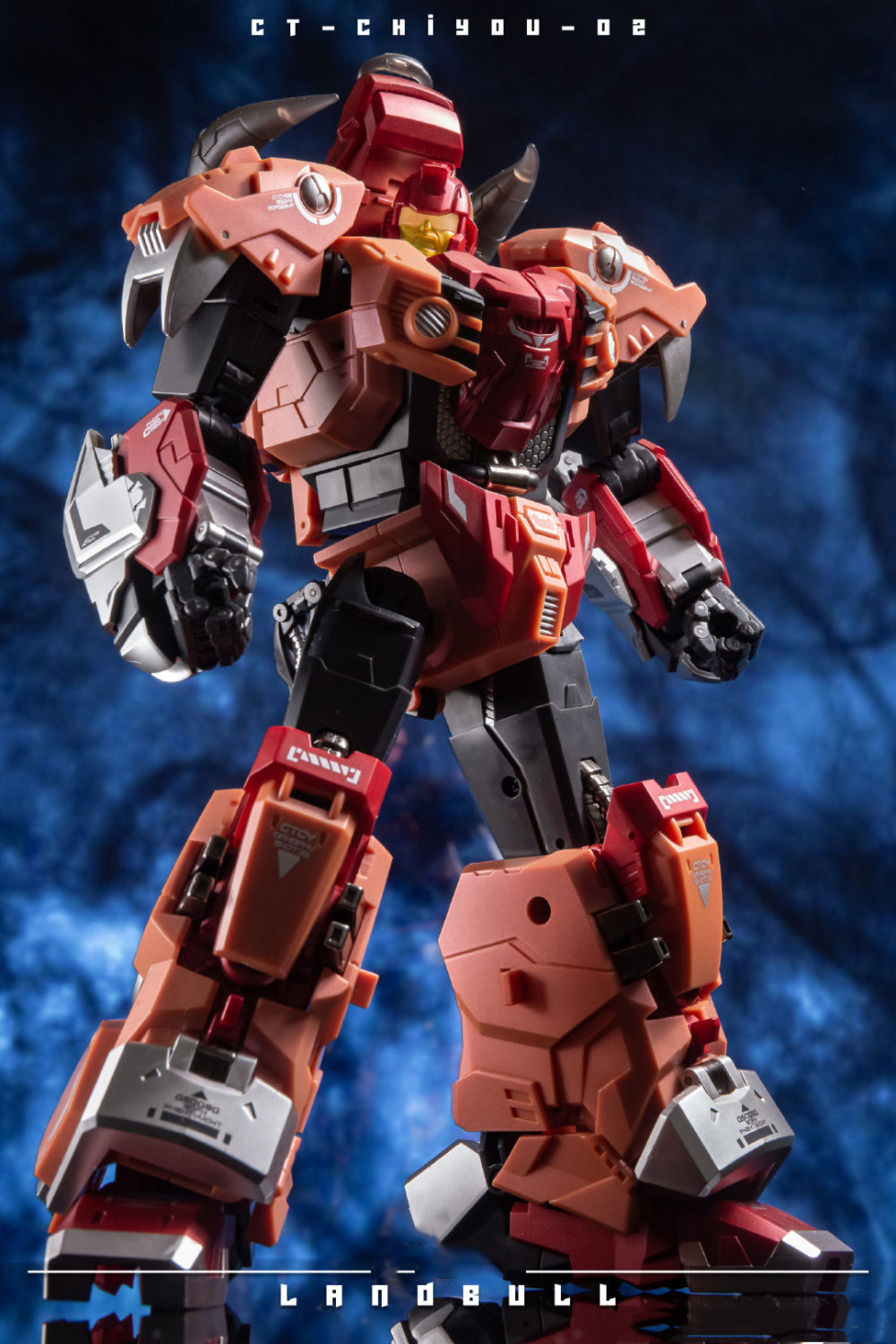 COMBINATION Cang Toys CT Chiyou 02 Land Bull Action Figure for Transformers