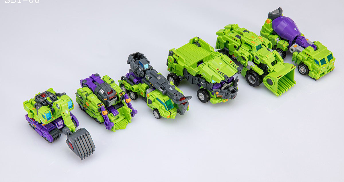 INBOX Master Made SDT-08 SDT08 Devastator for Decepticons Combiner