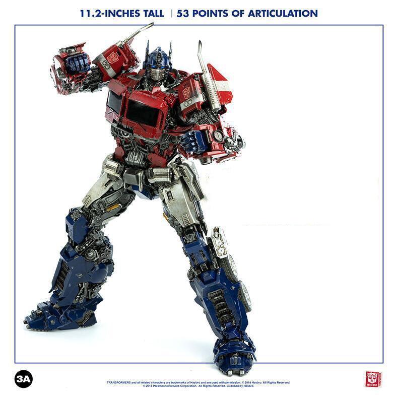HASBRO X ThreeA Toys Transformers Bumblebee Optimus Prime DLX scale 11.2" Figure