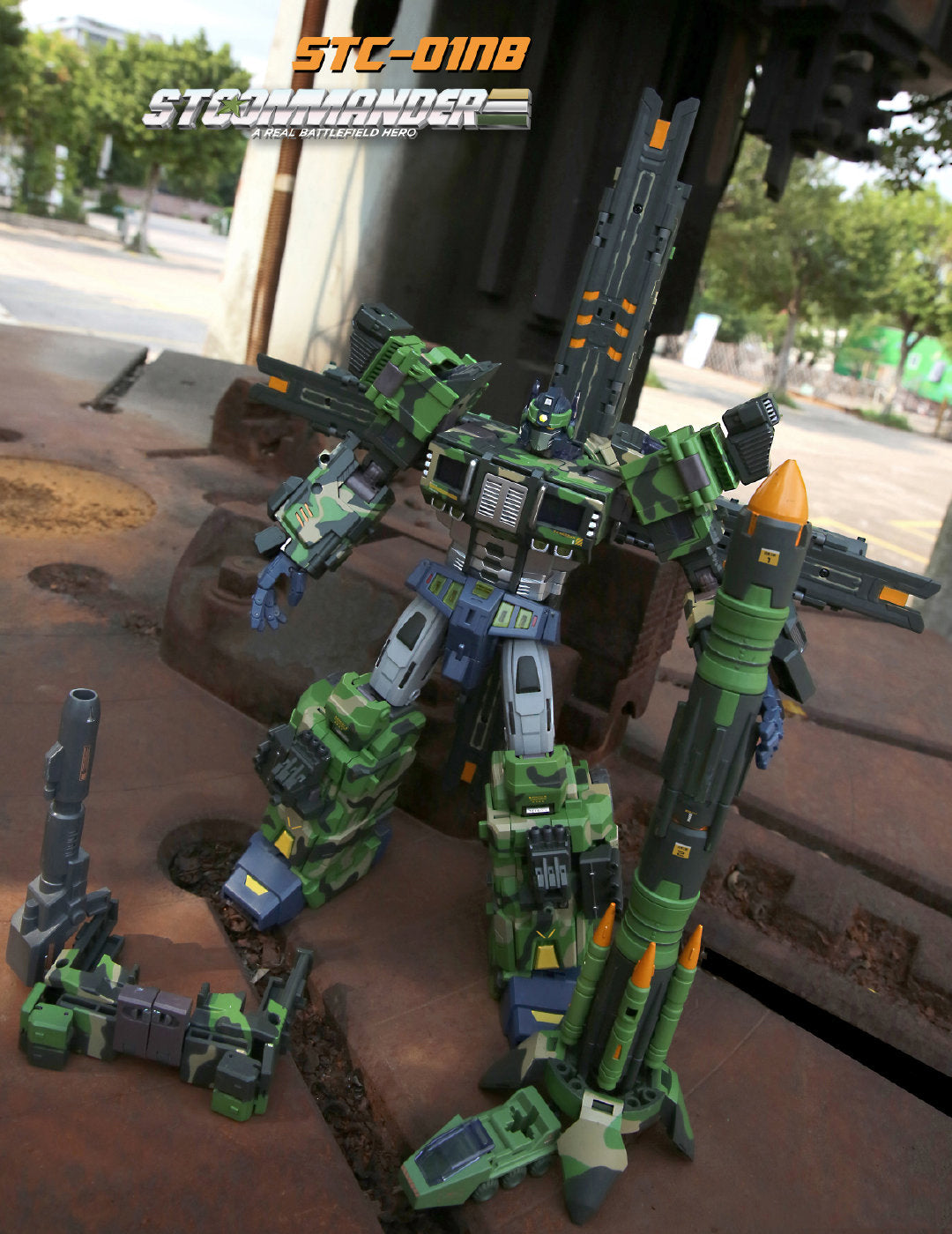 TFC STC-01NB Supreme Techtial Commander Optimus Prime Nuclear Blast Version