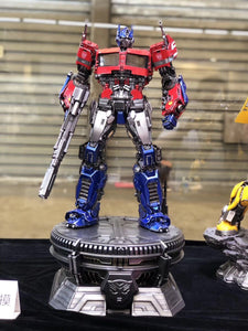 HASBRO X ThreeA Toys Transformers Bumblebee Optimus Prime DLX scale 11.2" Figure