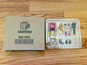 Transformable MS-TOYS MS-B18 Mini Optimus Prime with ACCESSORY AUTOBOTS