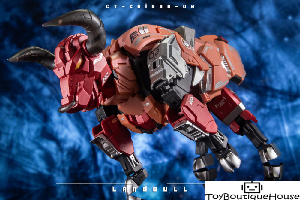 COMBINATION Cang Toys CT Chiyou 02 Land Bull Action Figure for Transformers