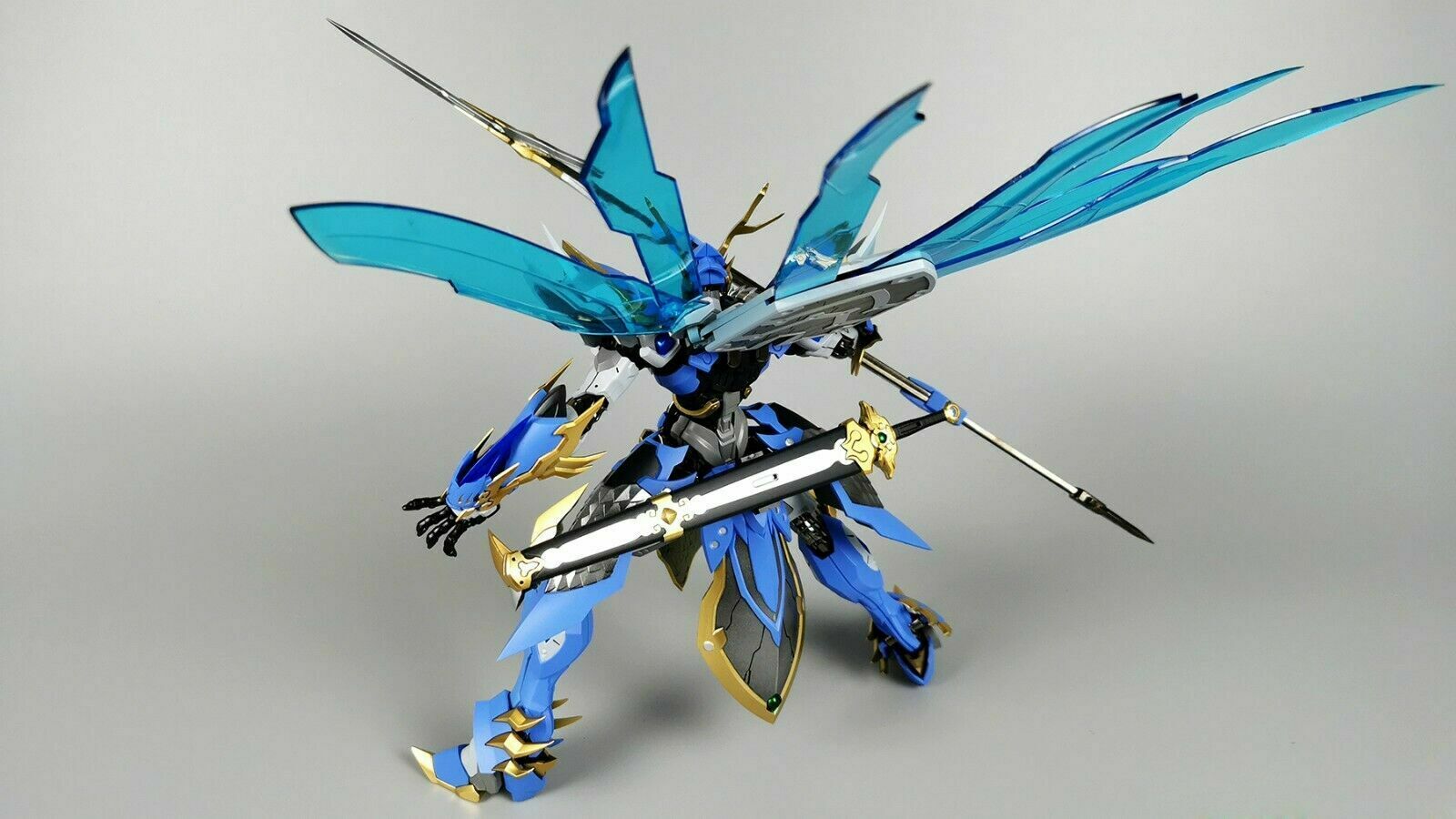 Finished Alloy Model ZHAO YUN Gundam Action Figure Anime Collectible Toy